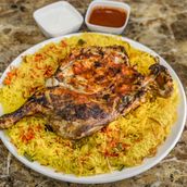 Biryani 1/2 Grilled Chicken 