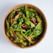 Sichuan Green Beans ( Vegetarian )