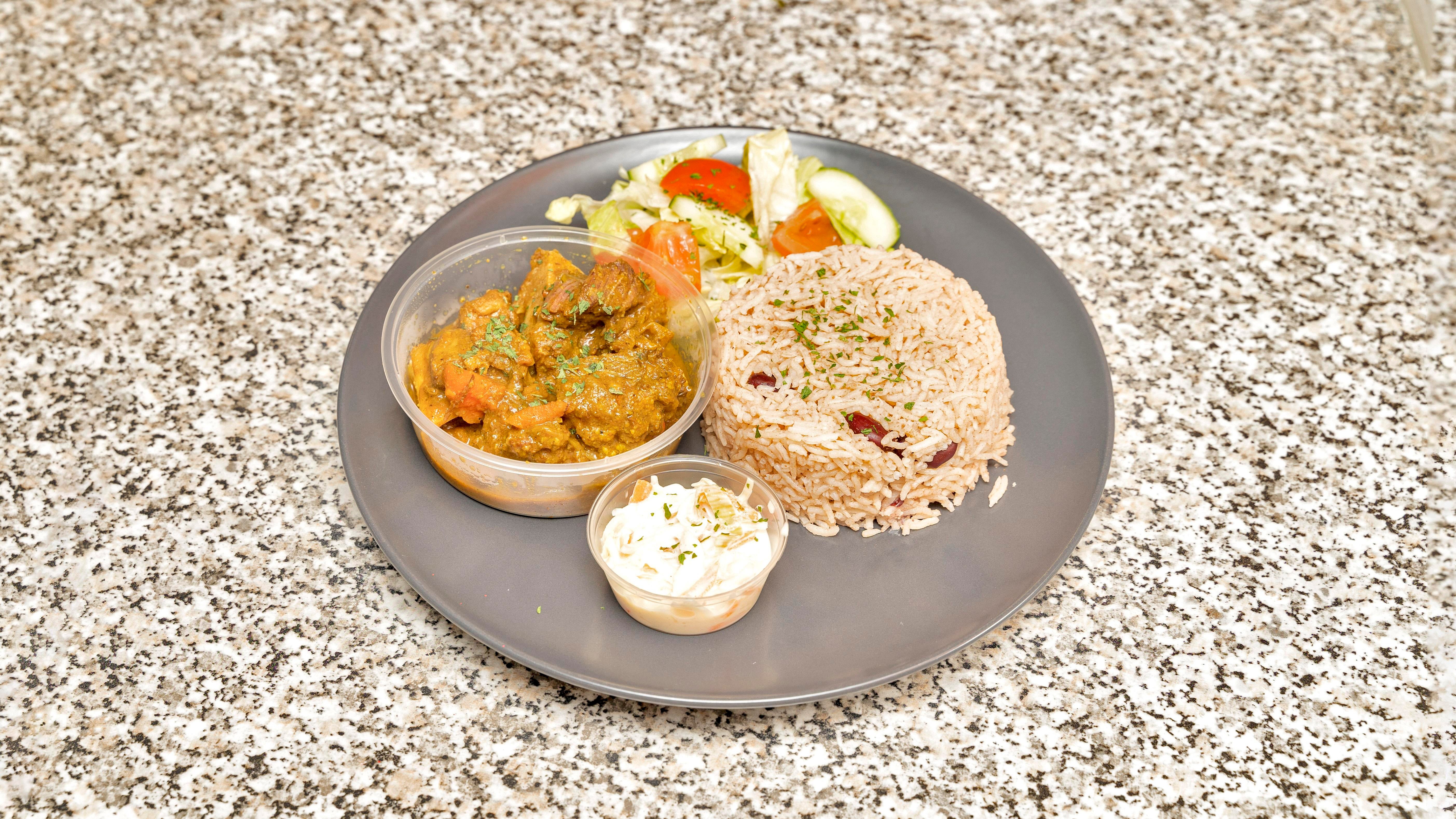 Curry Goat Meal