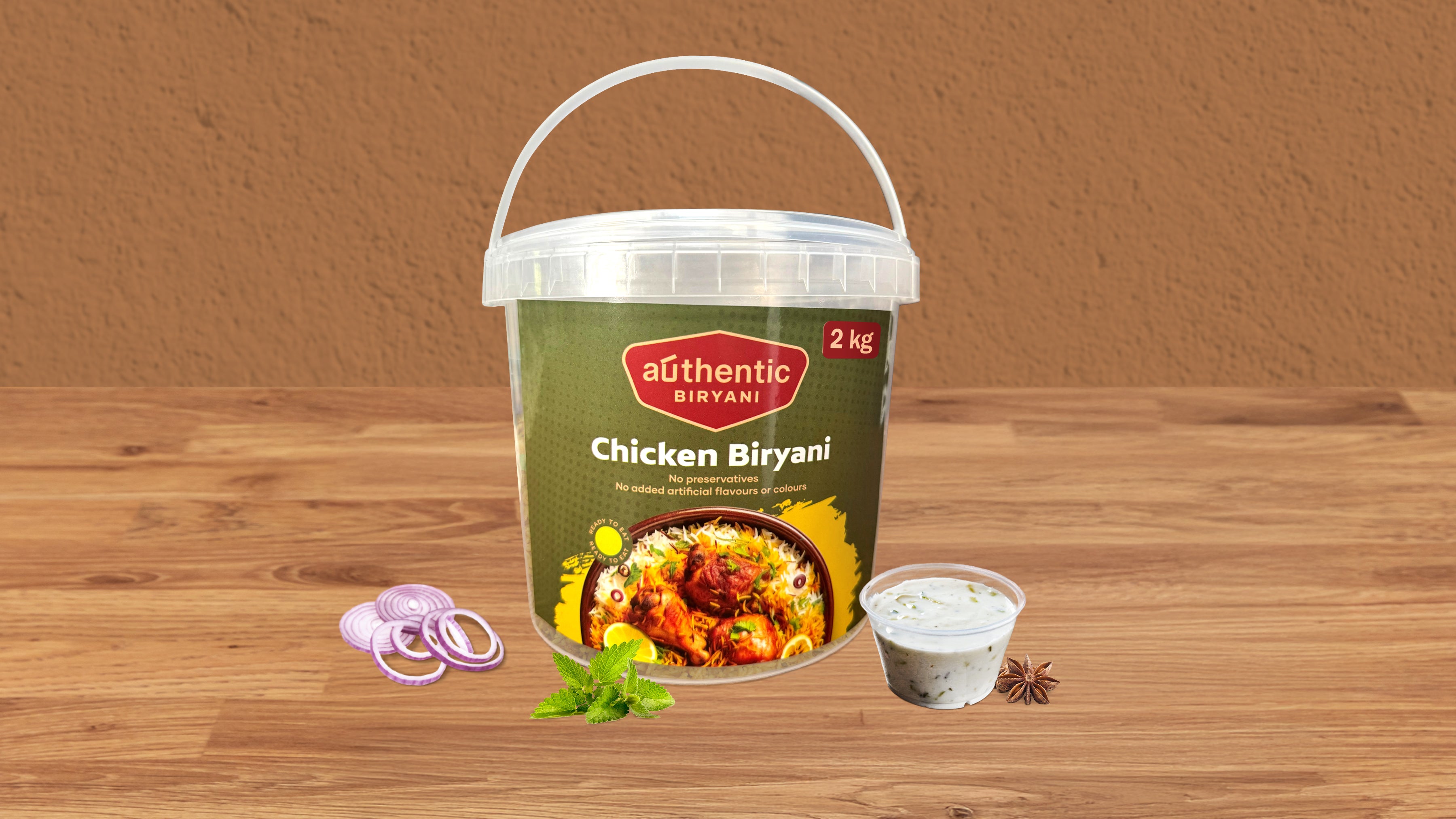 Chicken Biryani Bucket - 2 Kg (Family Bucket)