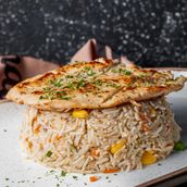 Chicken Chop Fried Rice