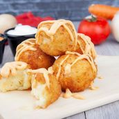 Cheesy Mashed Potato Balls