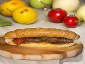 Alexandrian Sausage Sandwich French Bread