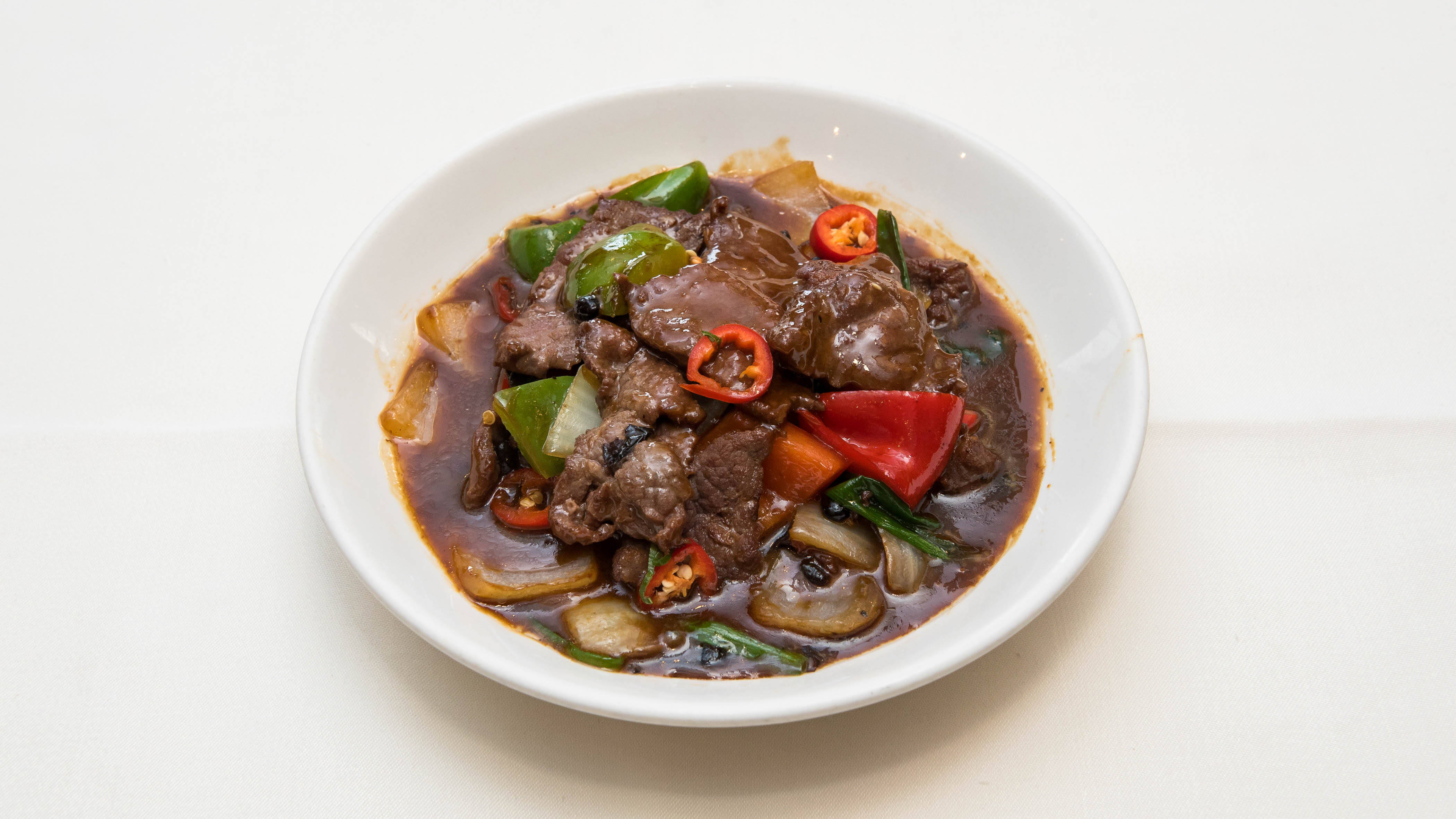Beef with Black Bean Sauce 豉椒牛