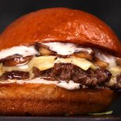 Truffle Mushroom Burger