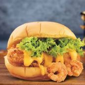 Prawns Burger