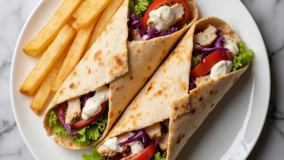 Chicken Donner Wrap