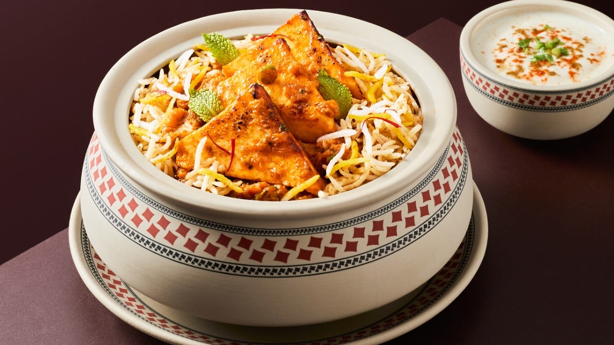 Paneer Tikka Biryani