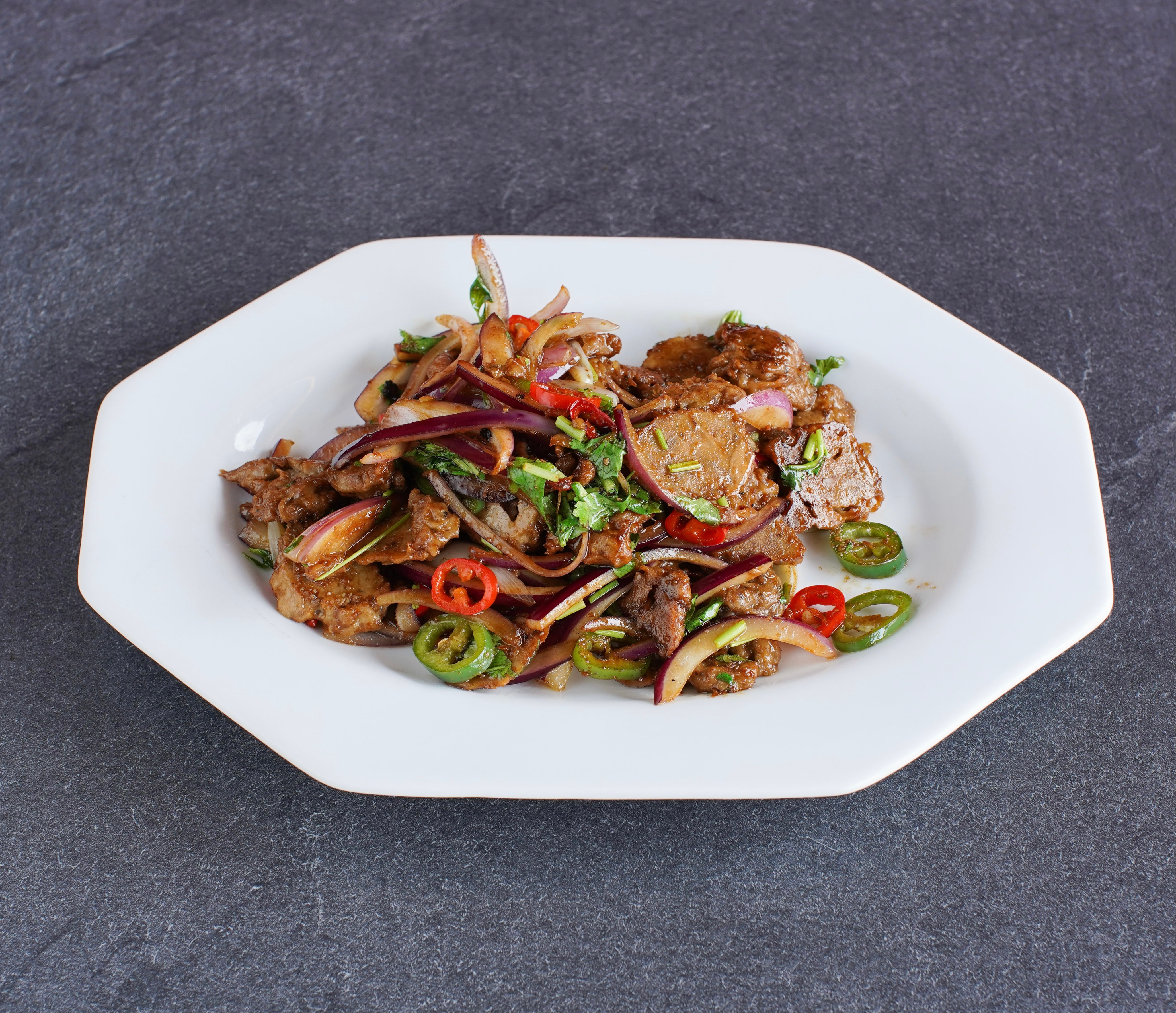 Lamb with Ginger & Spring Onion 蔥爆羊肉