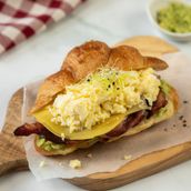 Avocado Egg Croissant