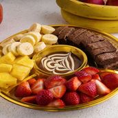 Fondo Fruits With Brownie