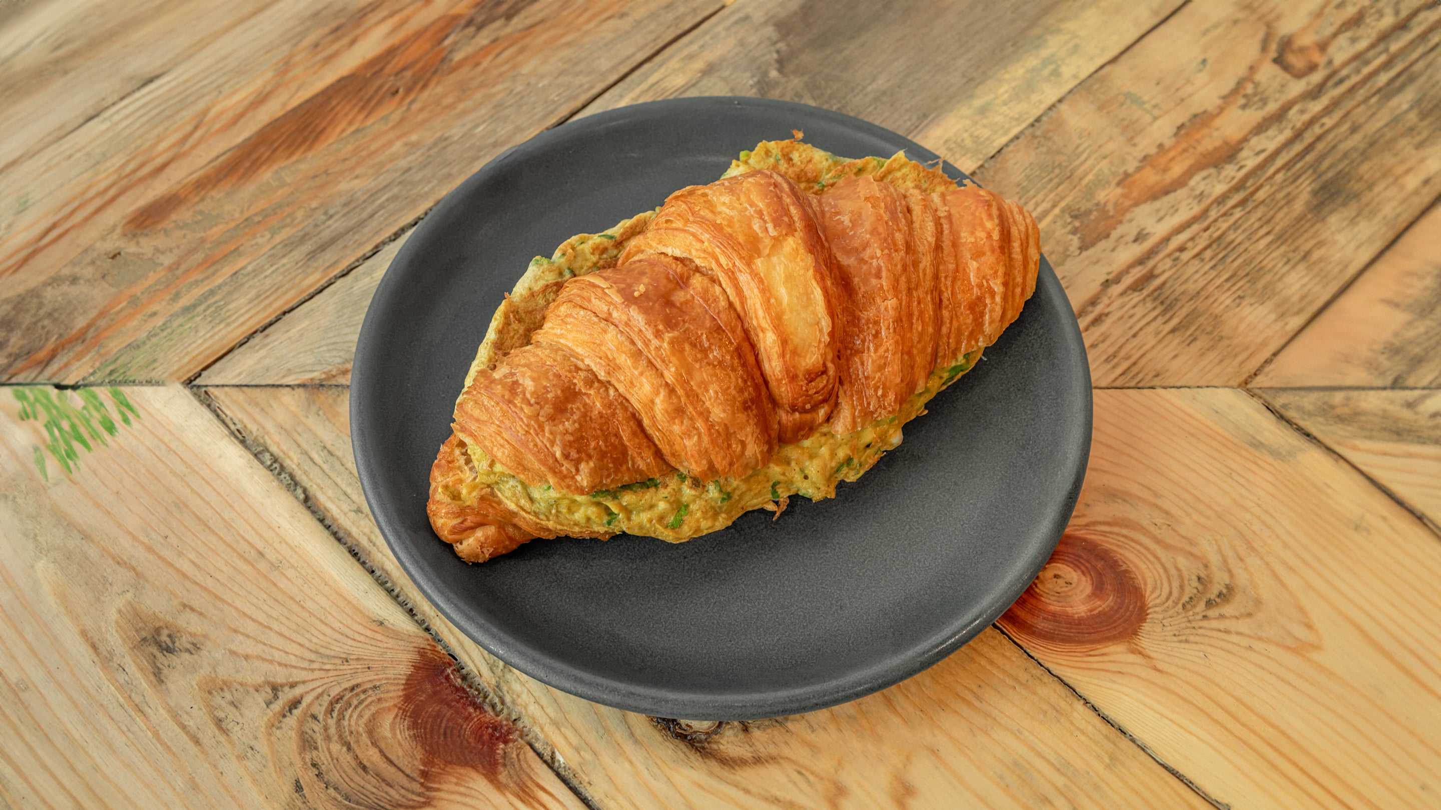 Desi Breakfast Croissant
