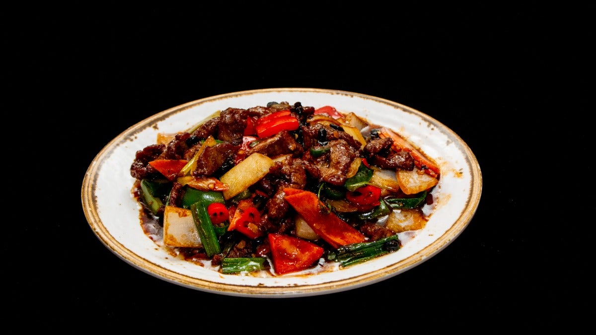 Beef in Black Bean Sauce豉椒牛肉