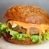 Beef Mushroom Burger