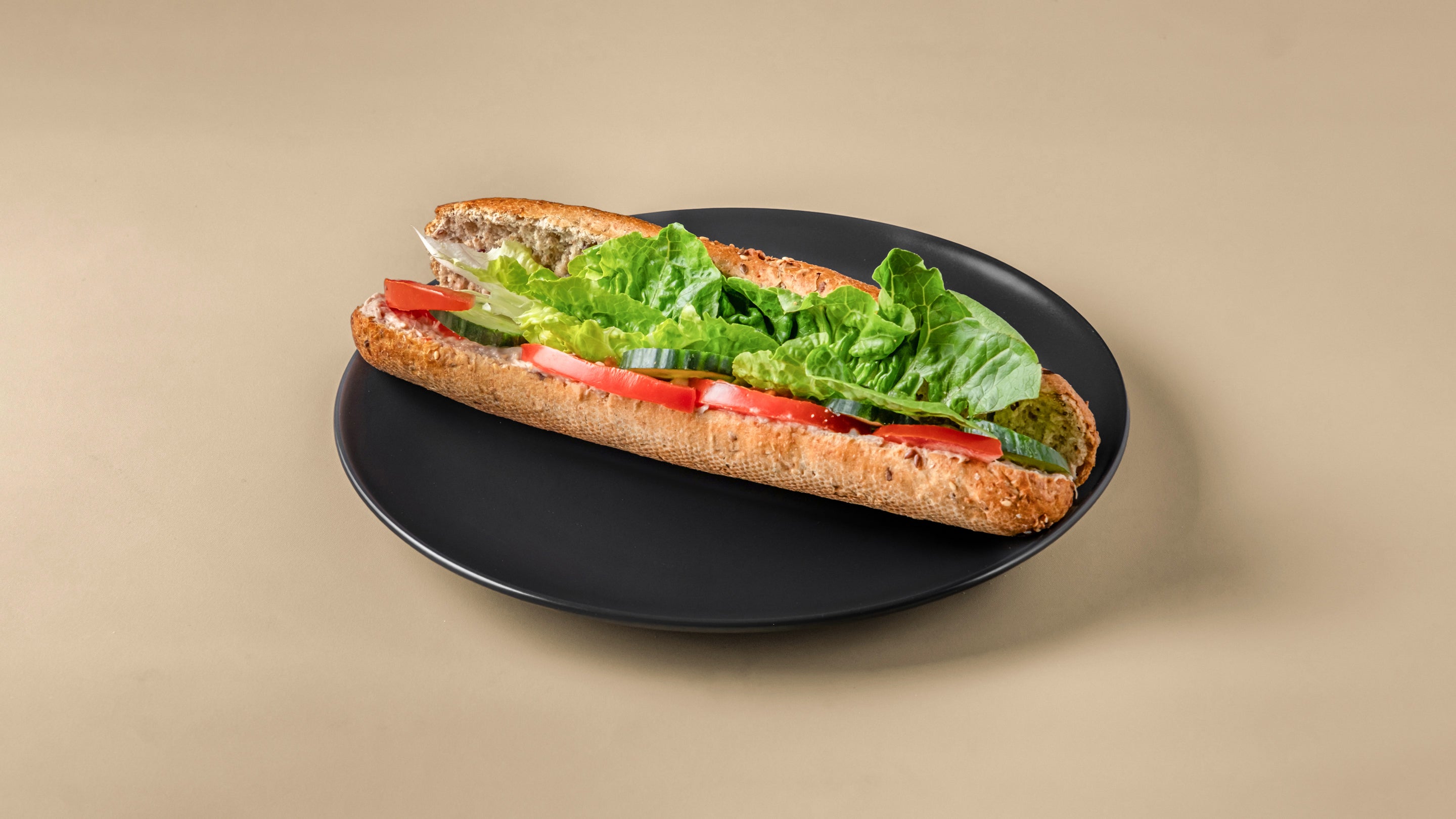 Tuna Mayo and Salad Baguette