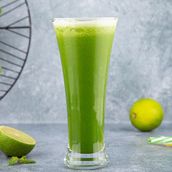 Fresh Lemon-Mint Juice