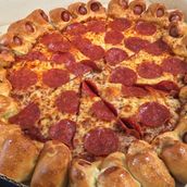 hot dog pizza 23 cm 9 ich