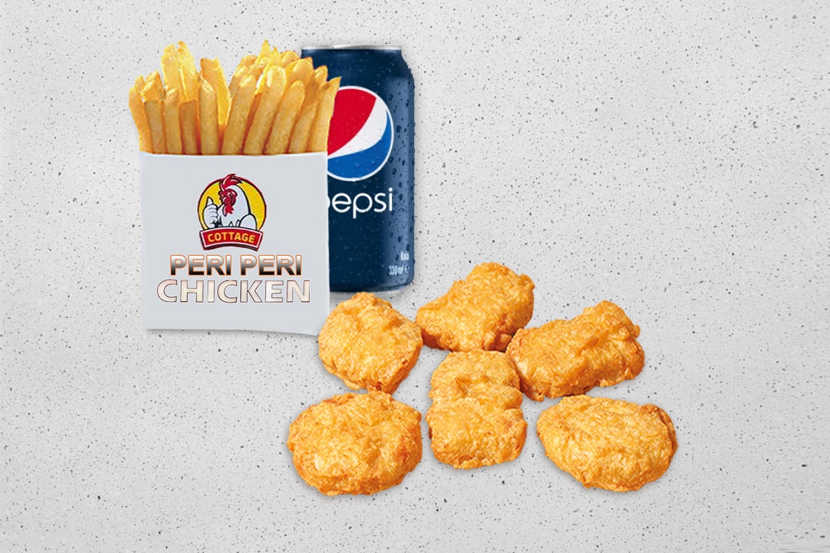6 Pcs Nuggets Meal