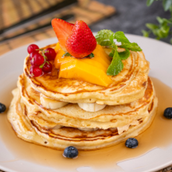 Stuffed Chocolate Pancake 
