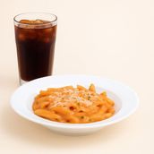 Pink Pasta with Kinza