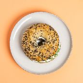 Cream Cheese & Chives Bagel