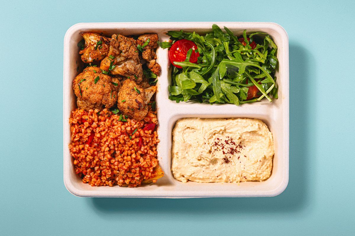 Build your own Cauliflower Kebap