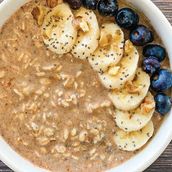 Oats With Fruit & Nuts
