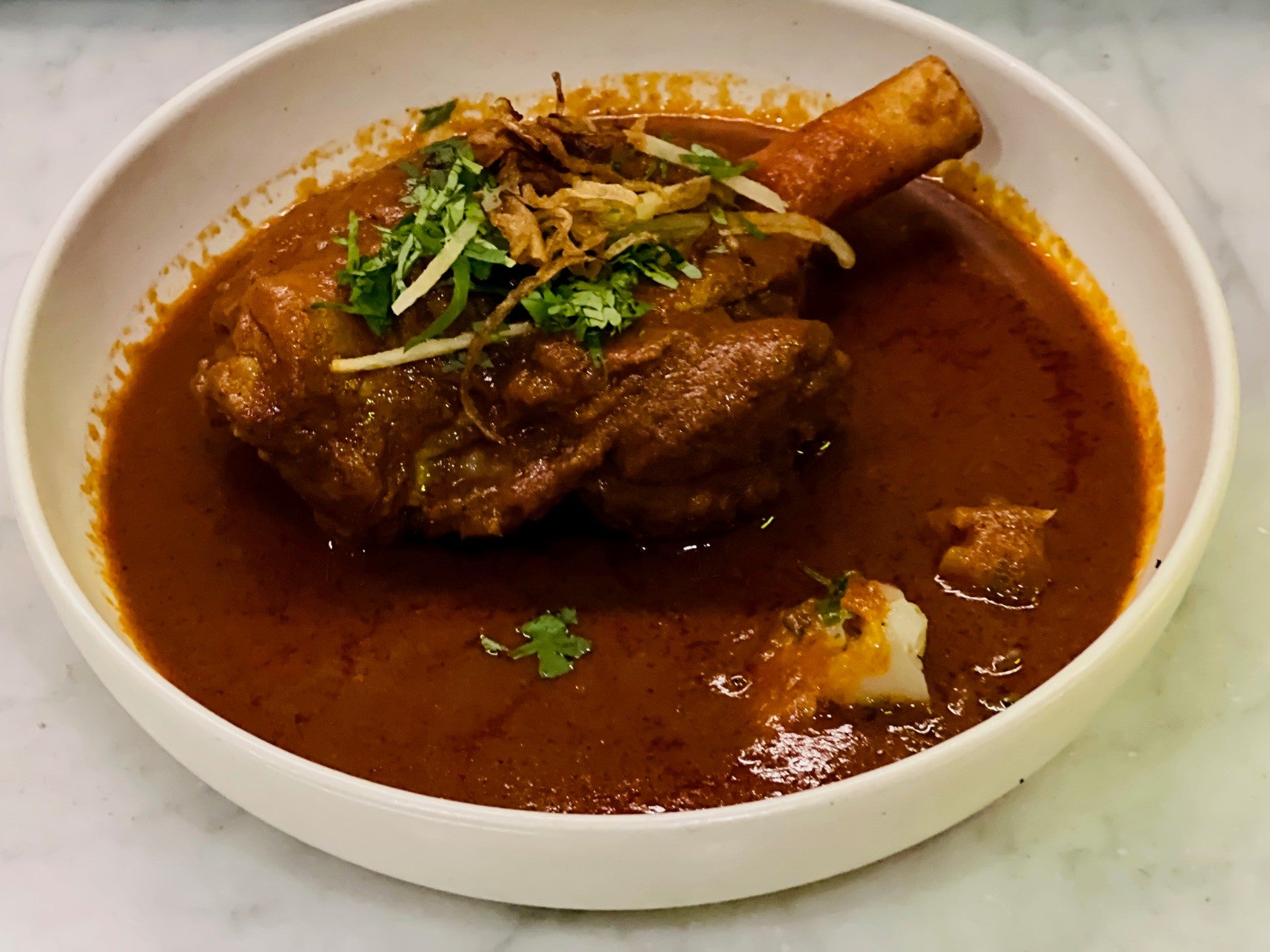 Lamb Shank Laal Maas