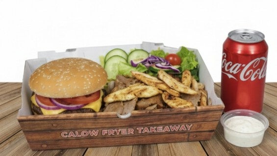 Burger & kebab special box