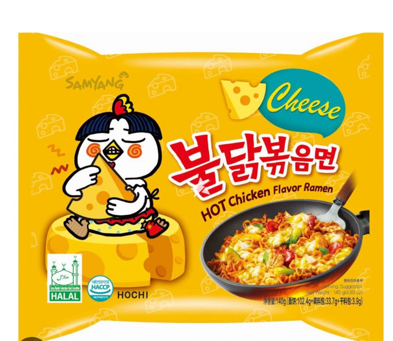 Samyang Buldak Cheese 140g 三養芝士辣雞拉麵