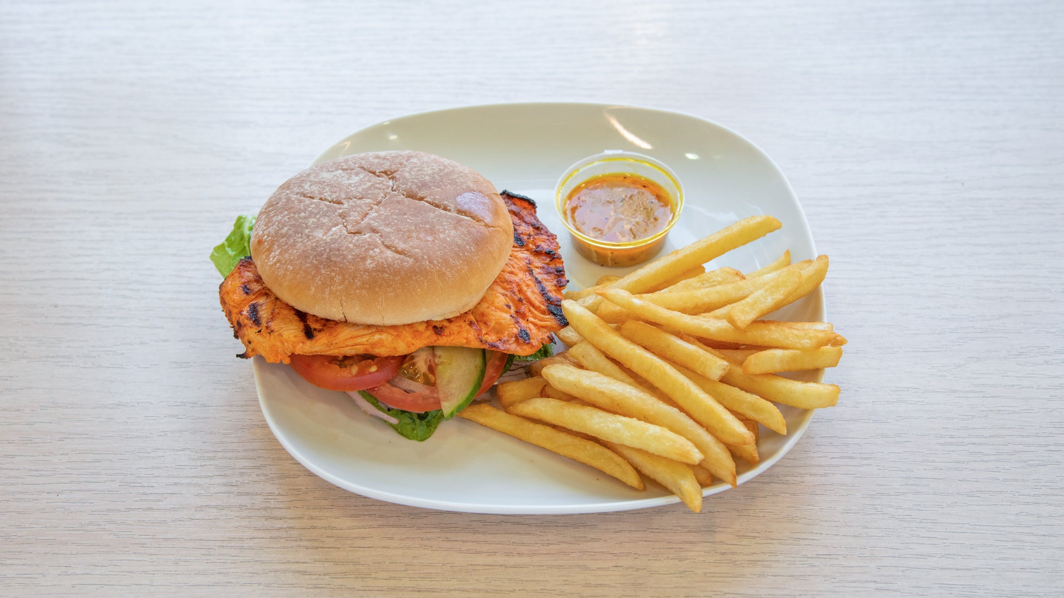 Peri peri Breast Burger