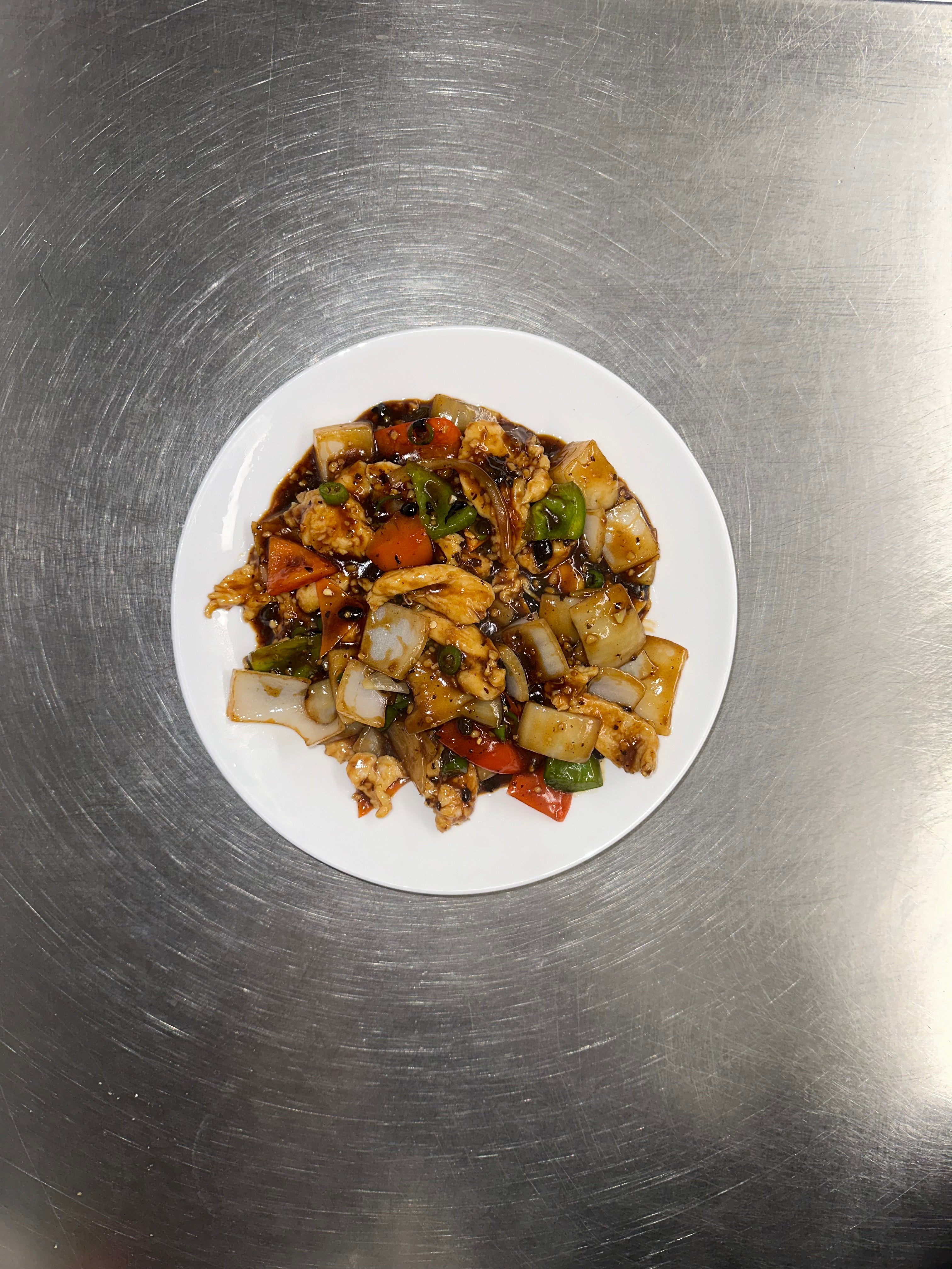 Chicken in Black Bean Sauce