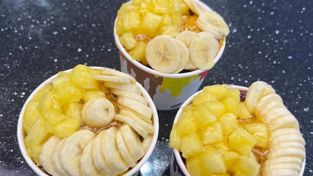 Tropical acai bowl