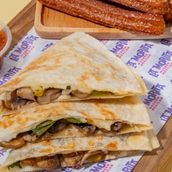 Mushroom Quesadilla Meal