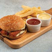 Fish Finger Roll & Chips