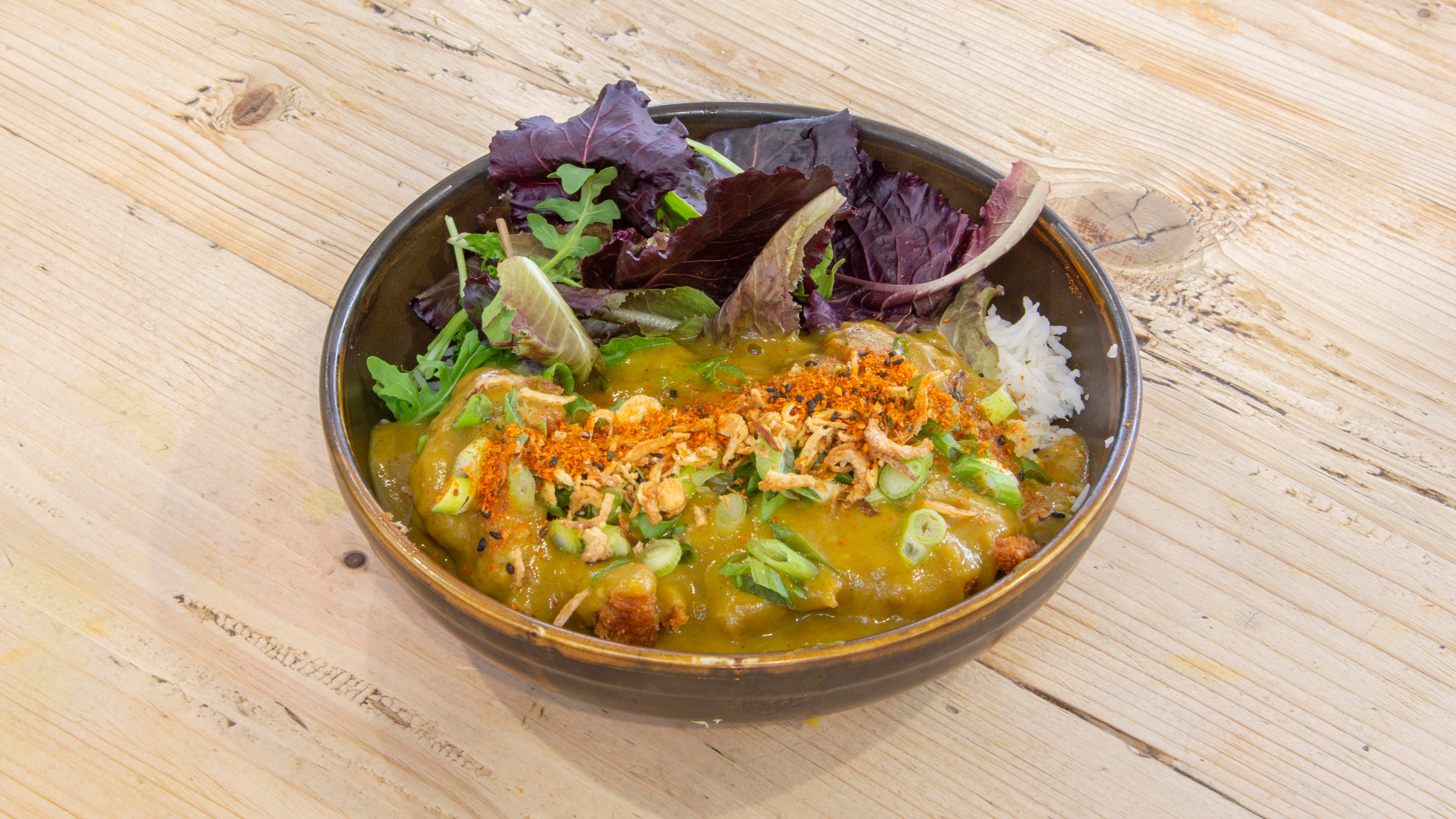 Katsu Chicken and Rice