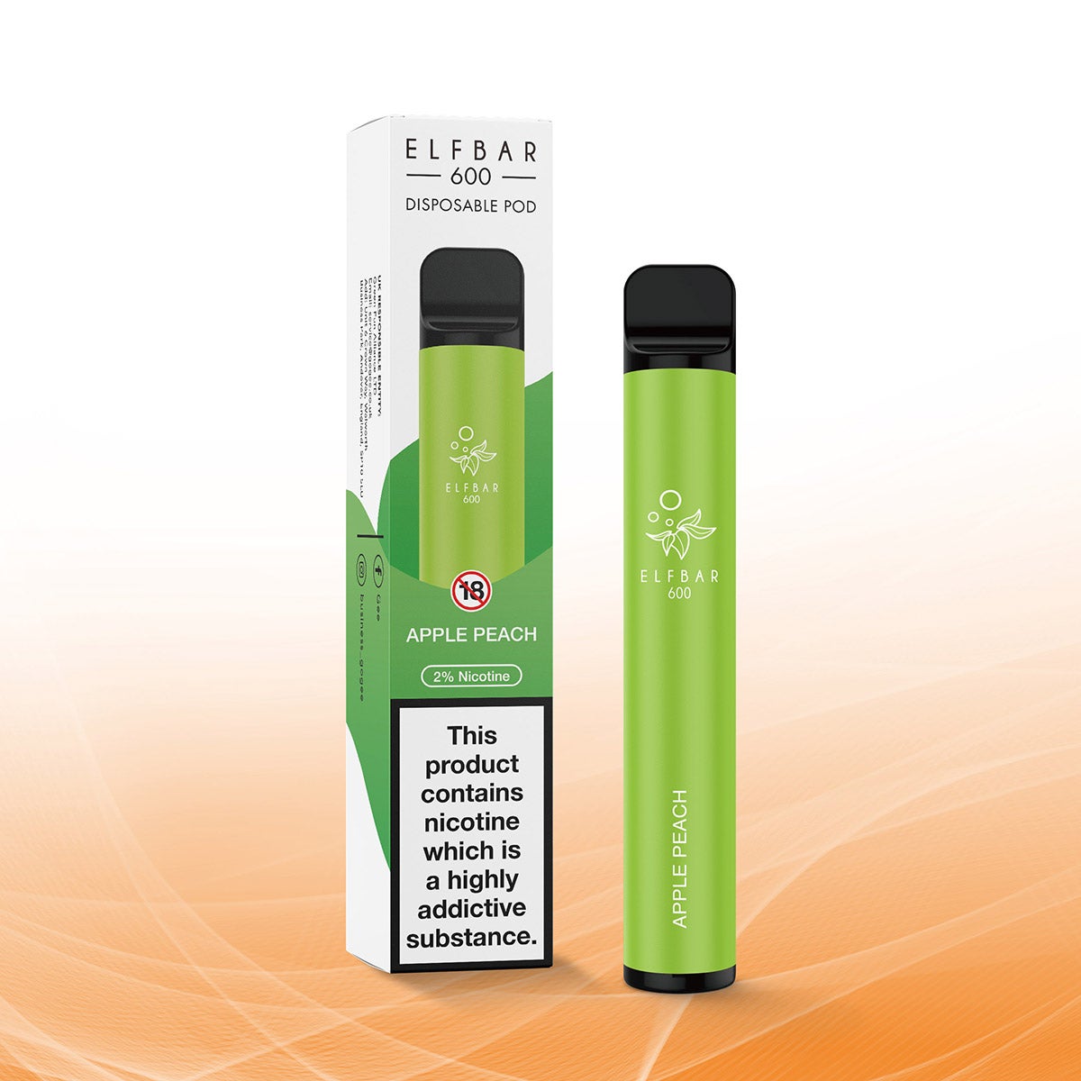 ELF Bar Apple Peach Disposable Vape