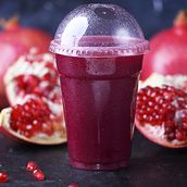pomegranate and watermelon
