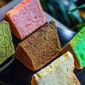 Chiffon Cake Assorted Flavors Box of 3 Pcs