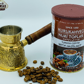 Turkish Coffee With Hazelnut Flavor