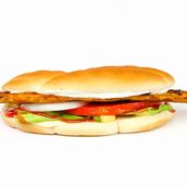 chicken fillet burger