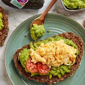 Eggs On Avocado Toast