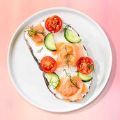 Salmon & Cream Cheese Avo Toast