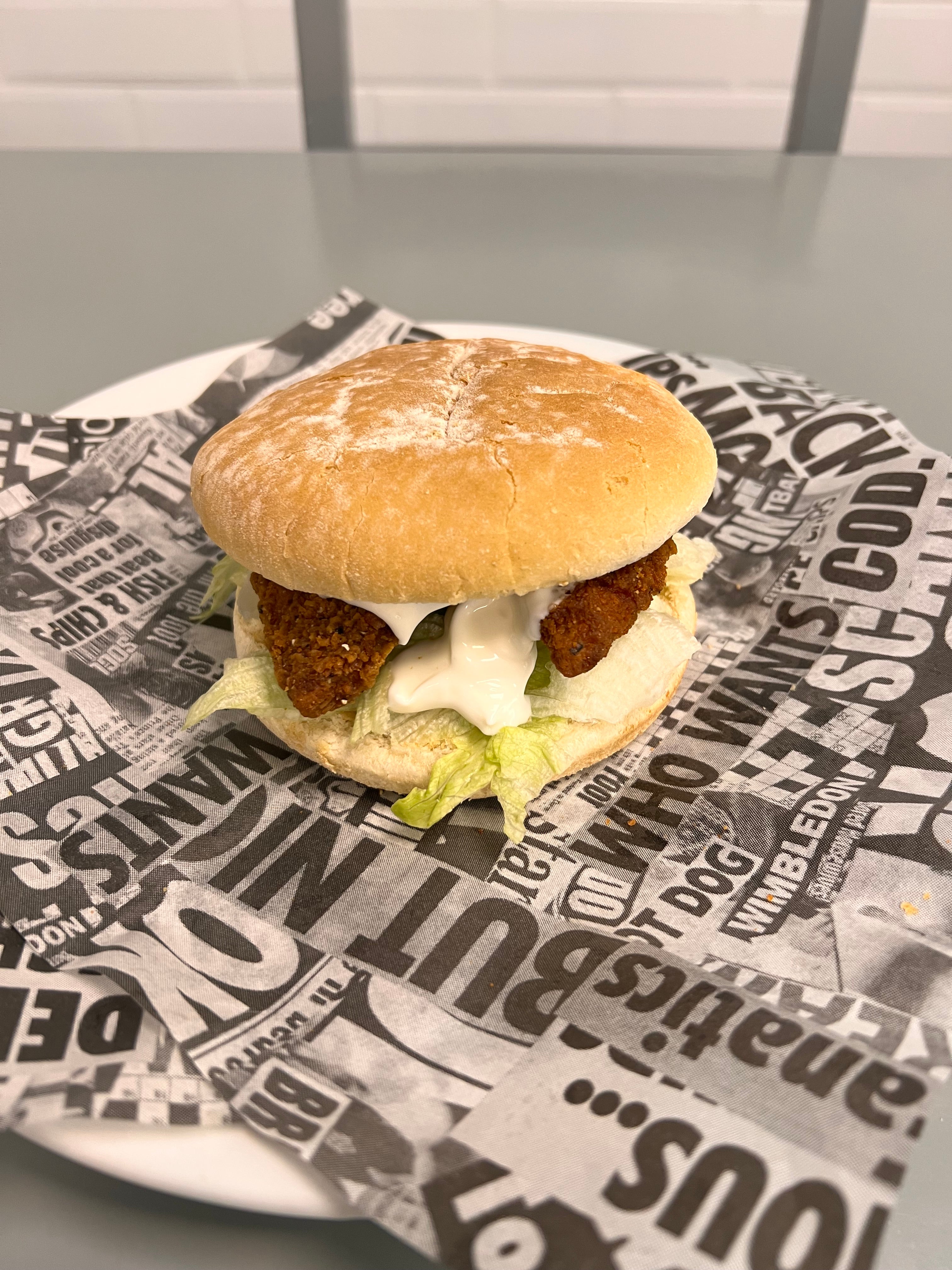 Southern Fried Chicken fillet Burger