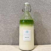 1 liter iced matcha