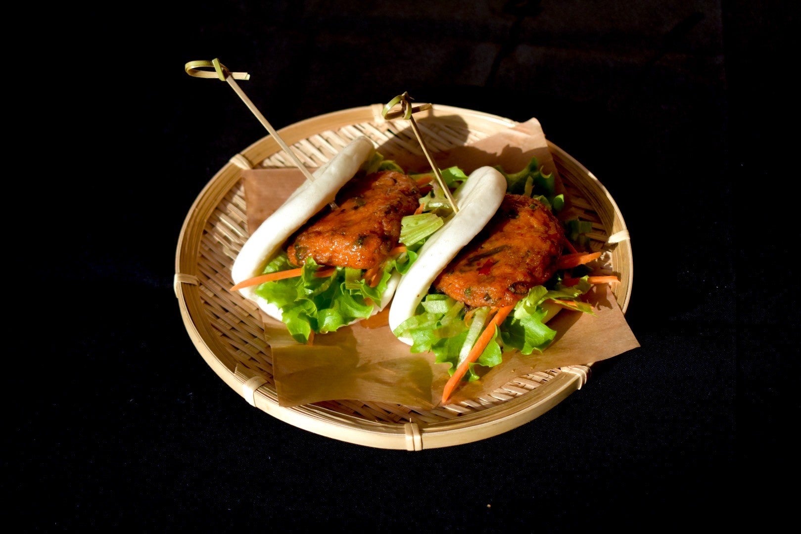 Fish cake Bao Buns