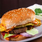 Shami Bun Kebab