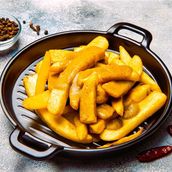 Chips And Curry Sauce