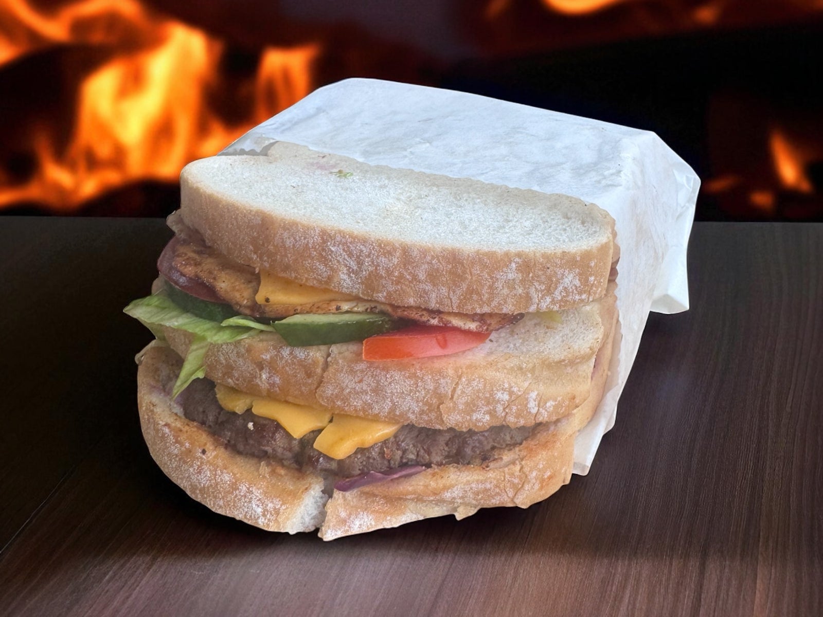 Eggcellent Kebab Sandwich