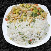 Vegetable Fry With Vegetable Fried Rice COMBO MEAL